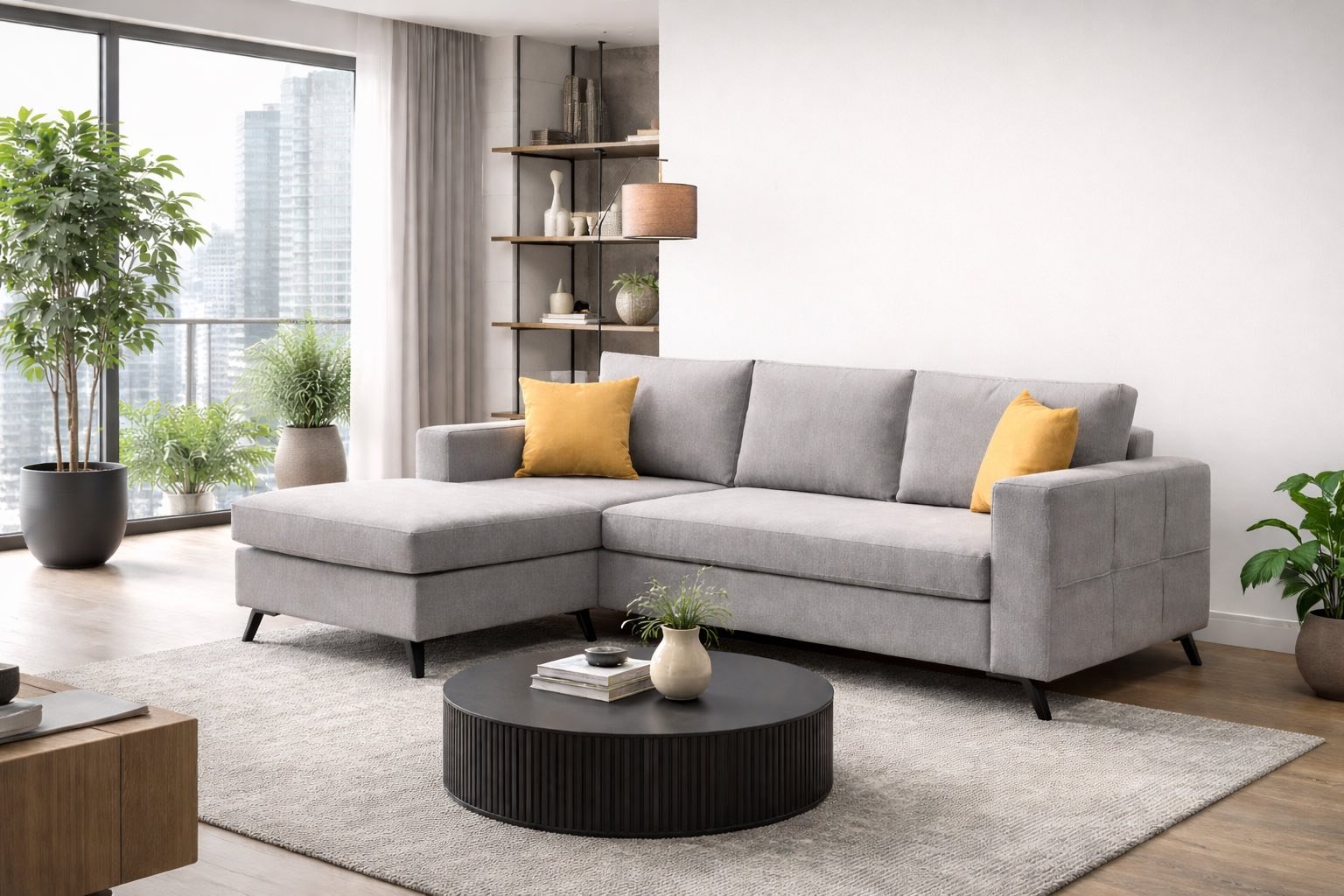 Modern L-Shape Sofa